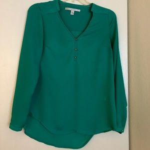 Turquoise Long sleeve blouse by Lauren Conrad